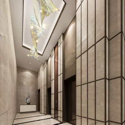 新中式风格走廊