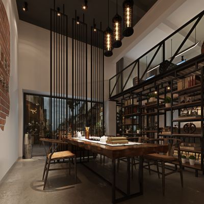 工业风咖啡馆