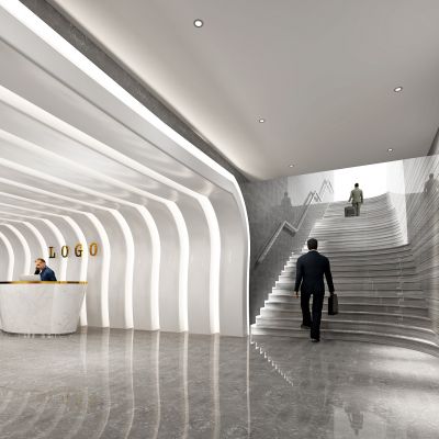 现代风格服装店