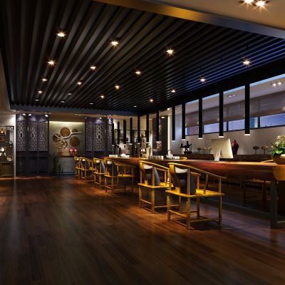 中式风格3D模型