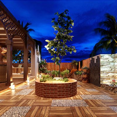 东南亚风格洗浴中心