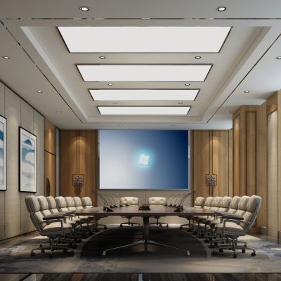 新中式风格会议室