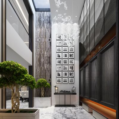 新中式风格走廊