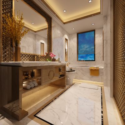 现代风格卫浴