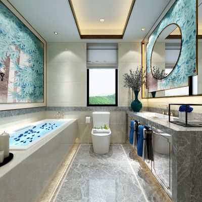 现代风格卫浴