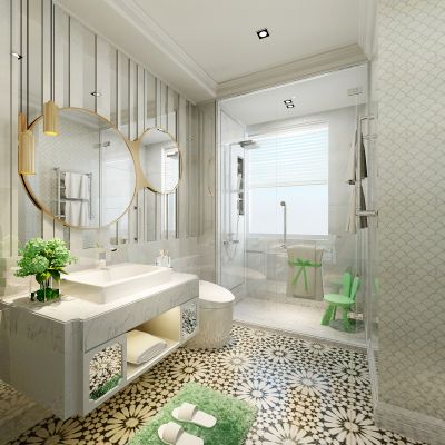 现代风格卫浴
