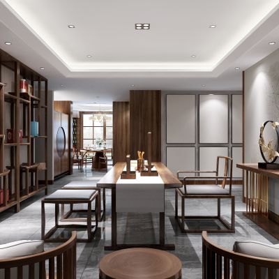 中式风格茶室