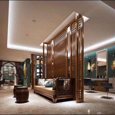 东南亚风格美发店