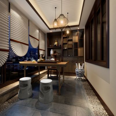 中式风格茶室