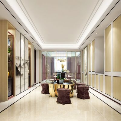 新中式风格茶室