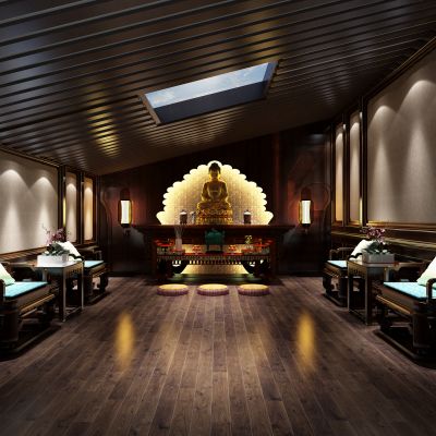 新中式私人佛堂