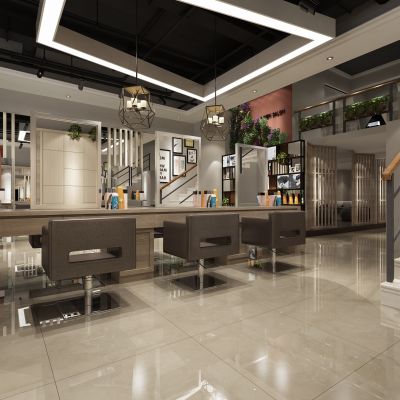 现代风格美发店