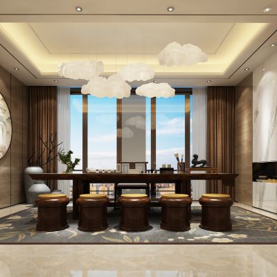 新中式风格茶室