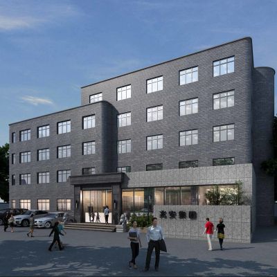 现代风格办公楼外立面