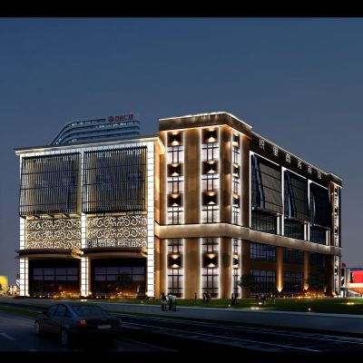 现代风格建筑外观