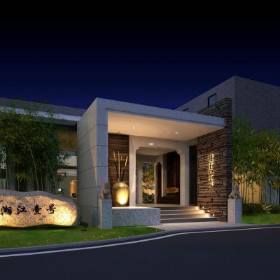 中式风格建筑外观