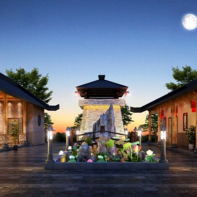 新中式风格景观