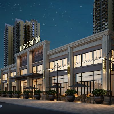 现代风格室外建筑