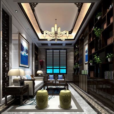 新中式风格客厅