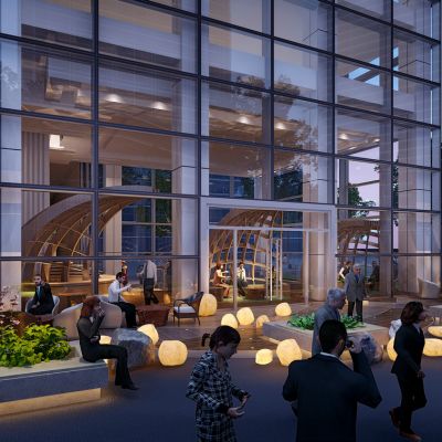 现代风格建筑外观