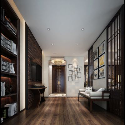 新中式风格书房