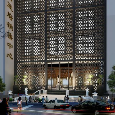 现代风格室外建筑