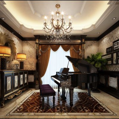 欧式风格娱乐空间