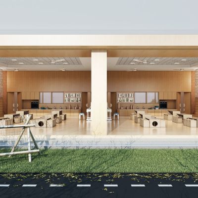 北欧风格 幼儿园活动室