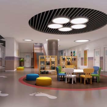 幼儿园走廊 大厅