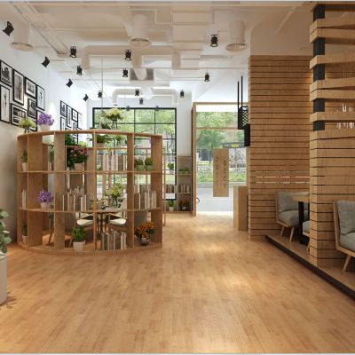 儿童摄影门头和室内大厅