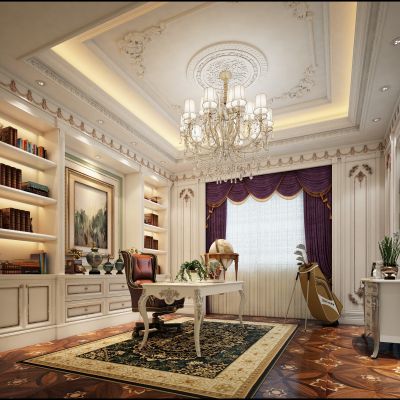 欧式风格书房