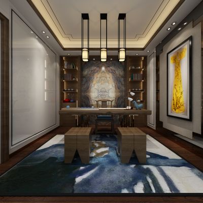 中式风格书房