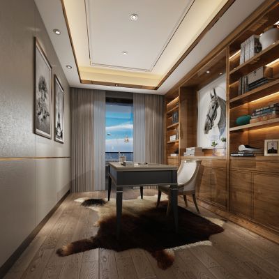 北歐風(fēng)格書房