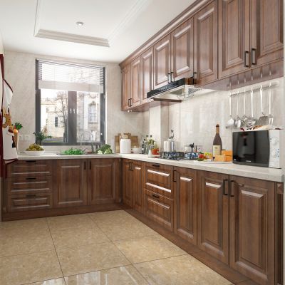 美式厨房橱柜  厨房电器 厨房用品