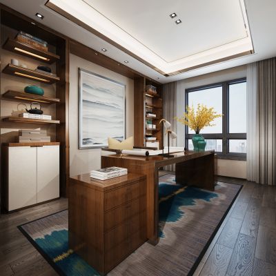 北歐風(fēng)格書房