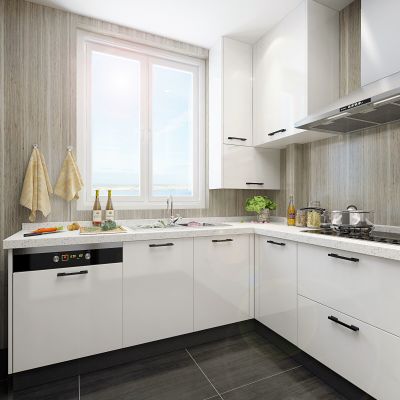 现代厨房橱柜 厨房电器 厨房用品