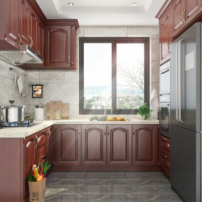 美式厨房橱柜  厨房电器 厨房用品