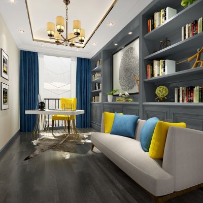 现代风格书房