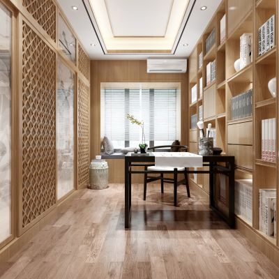 新中式风格书房