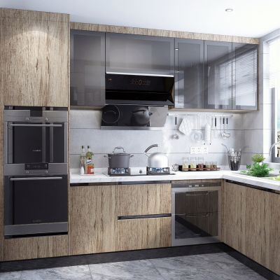 现代厨房橱柜 厨房电器 厨房用品