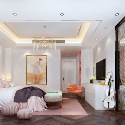 简欧风格男孩房