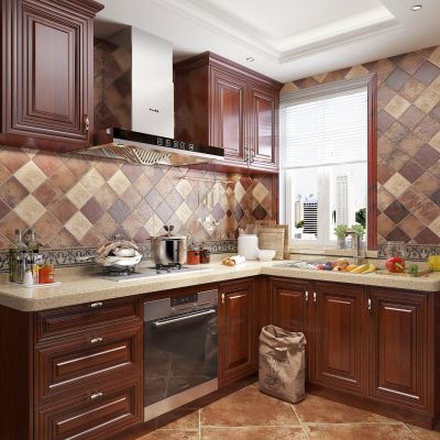 美式厨房橱柜 厨房电器 厨房用品