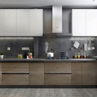 现代厨房橱柜 厨房电器 厨房用品