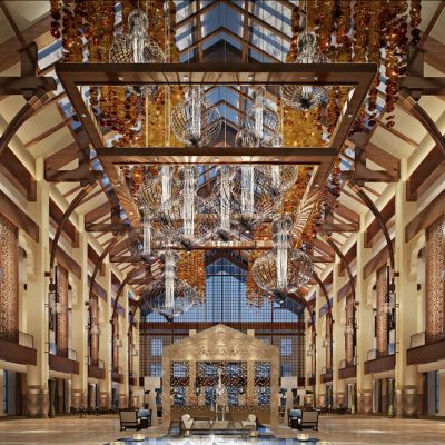 酒店大堂_新中式