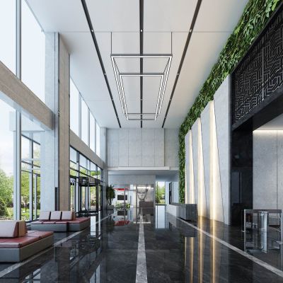 办公大厅、电梯厅