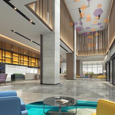 现代酒店大堂