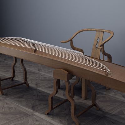 乐器，古筝，琴