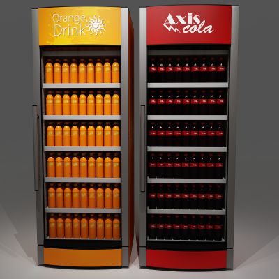 家用电器，冰箱，冰柜3D模型