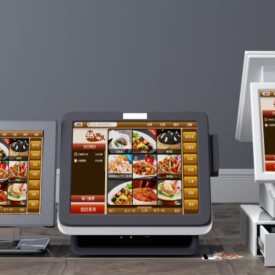 点餐机，收银机3D模型