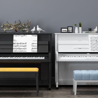 乐器，钢琴3D模型